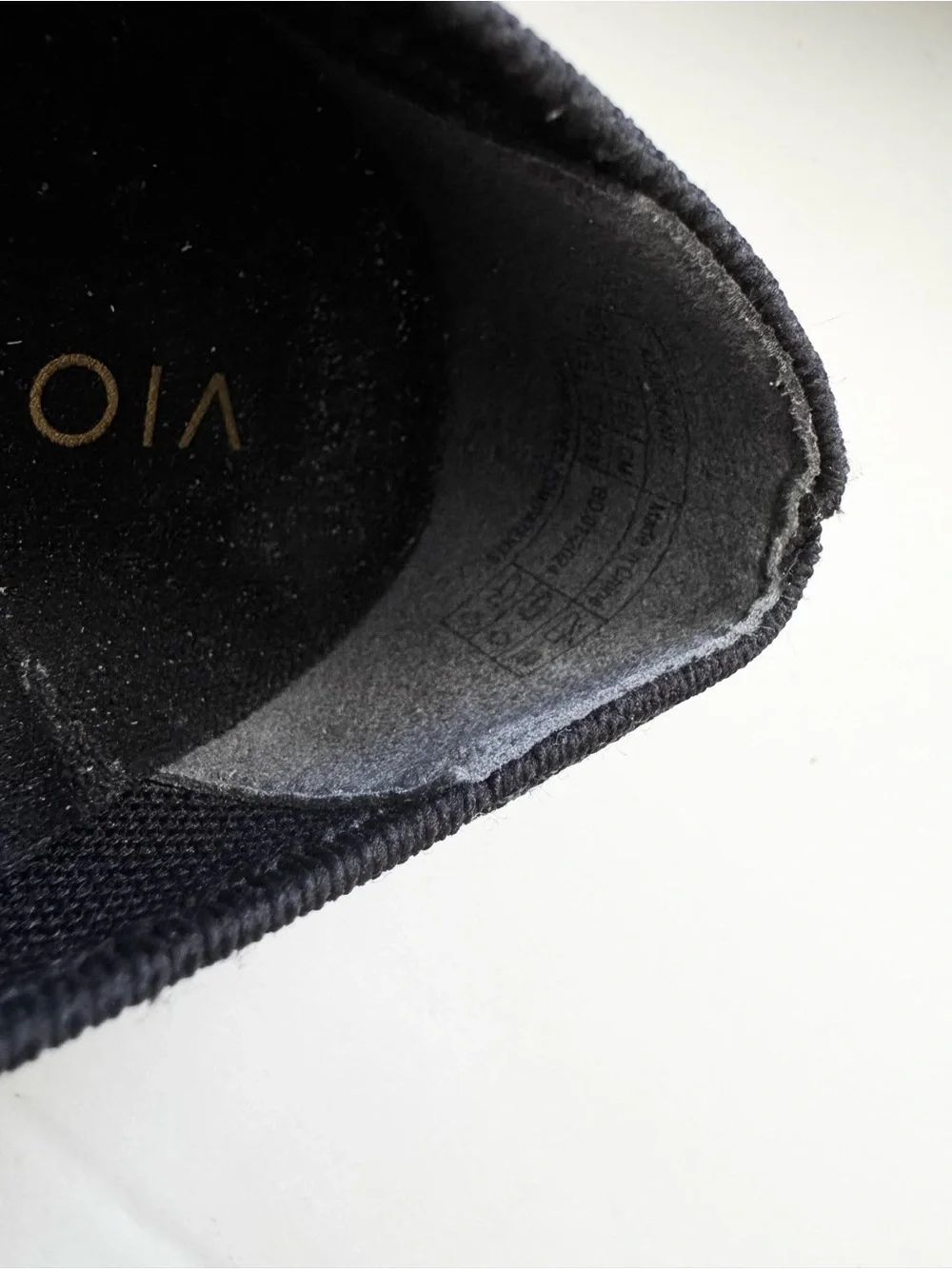 Vionic Klara Black Knit Square Toe Ballet Flats with Bow size 7